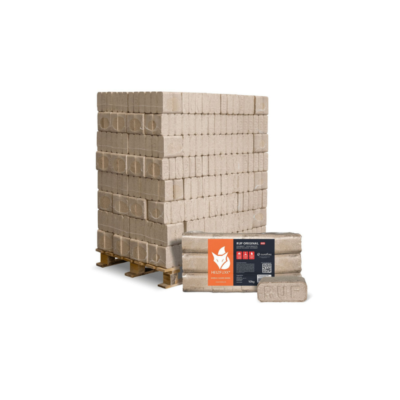 Heizfuxx RUF Original Red Houtbriketten 960 kg – 96 pakken