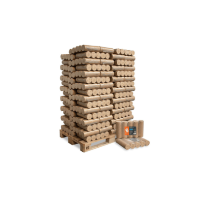 Heizfuxx Nestro XL Blue Houtbriketten 960 kg – 96 pakken van 10 kg