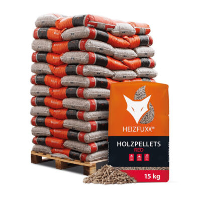 Heizfuxx Houtpellets Red 975 kg – 65 zakken van 15 kg
