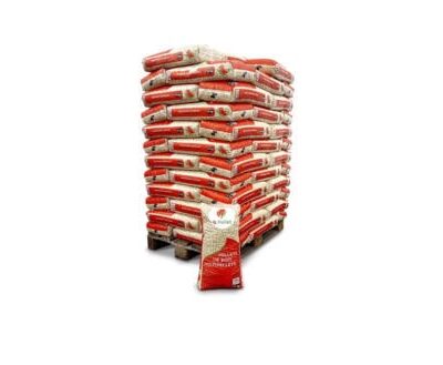 Naaldhout Houtpellets 70 zakken 14 kg – ENplus A1 pallet